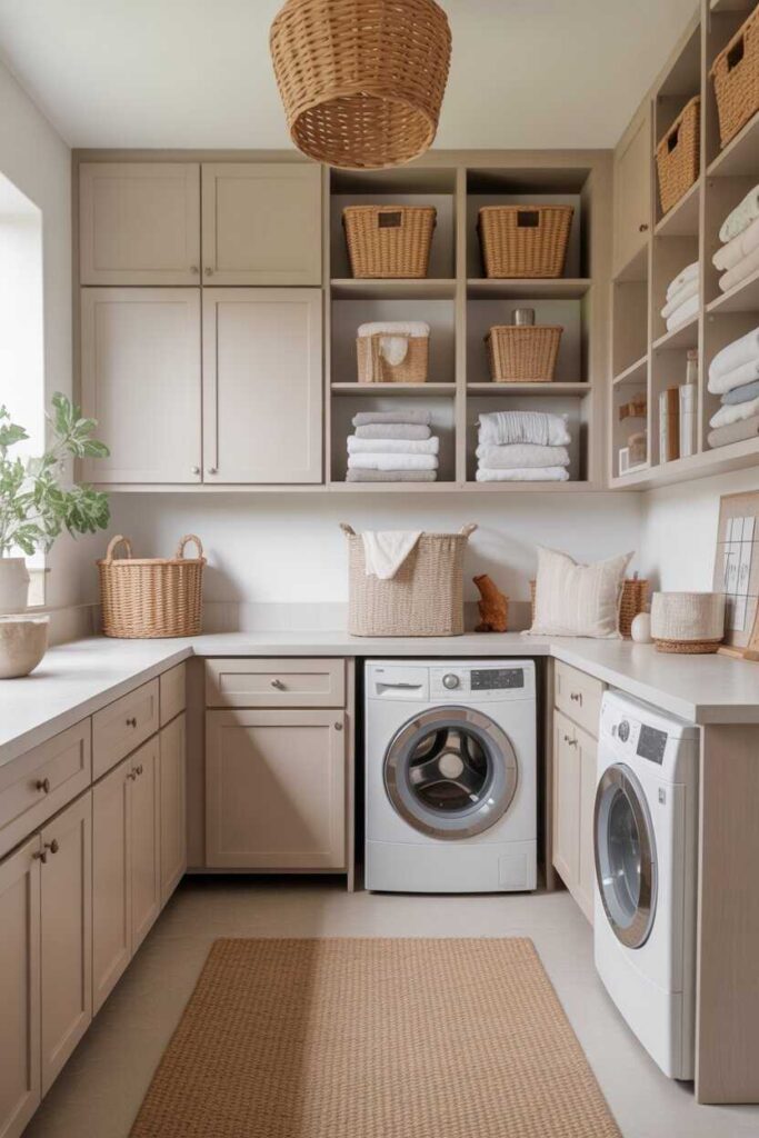 Laundry Room Design Ideas That Turn Everyday Chores Into Beautiful Moments 13 Color Palettes That Work Beautifully in Laundry Rooms