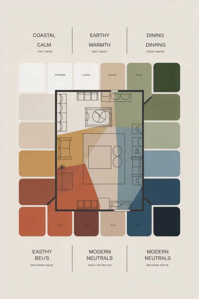 Open layout living room dining room ideas with modern, budget friendly styling tips cozy inspiration and smart design solutions for any home. 3 Color Palettes That Work Beautifully in Open Layout Spaces