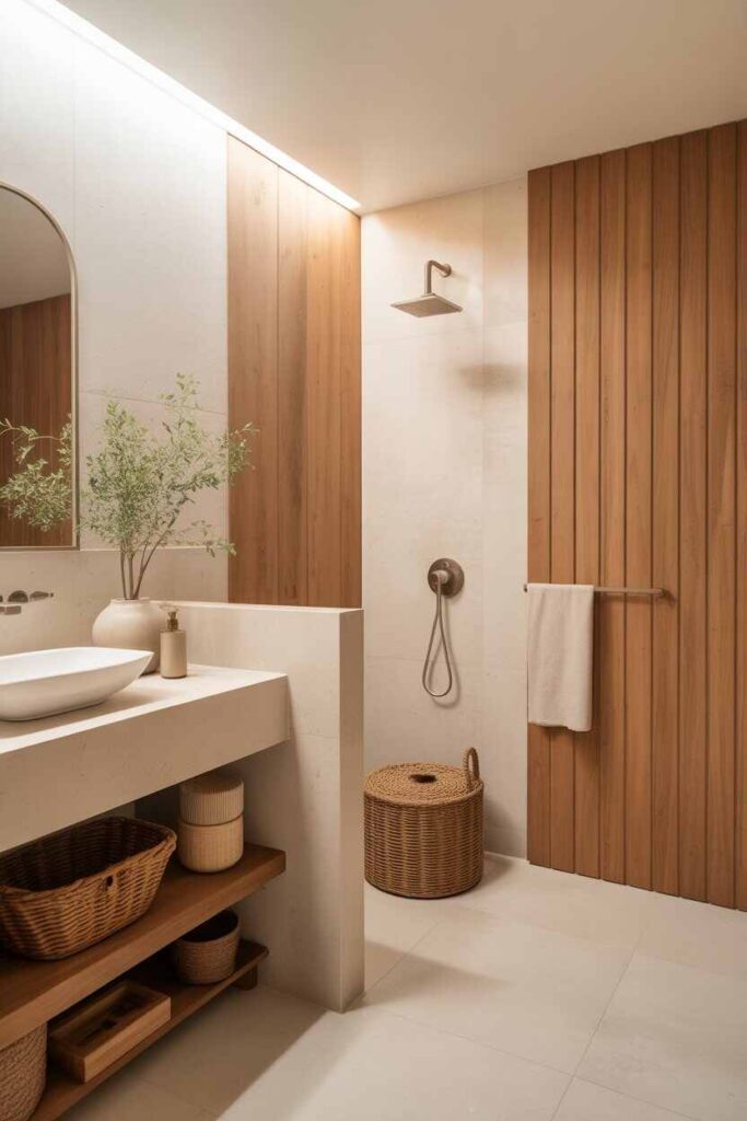 Earthy Modern Bathroom Ideas Inspiring Natural Design for a Calm, Stylish & Budget-Friendly 10 Combining Earthy Elements With Other Styles