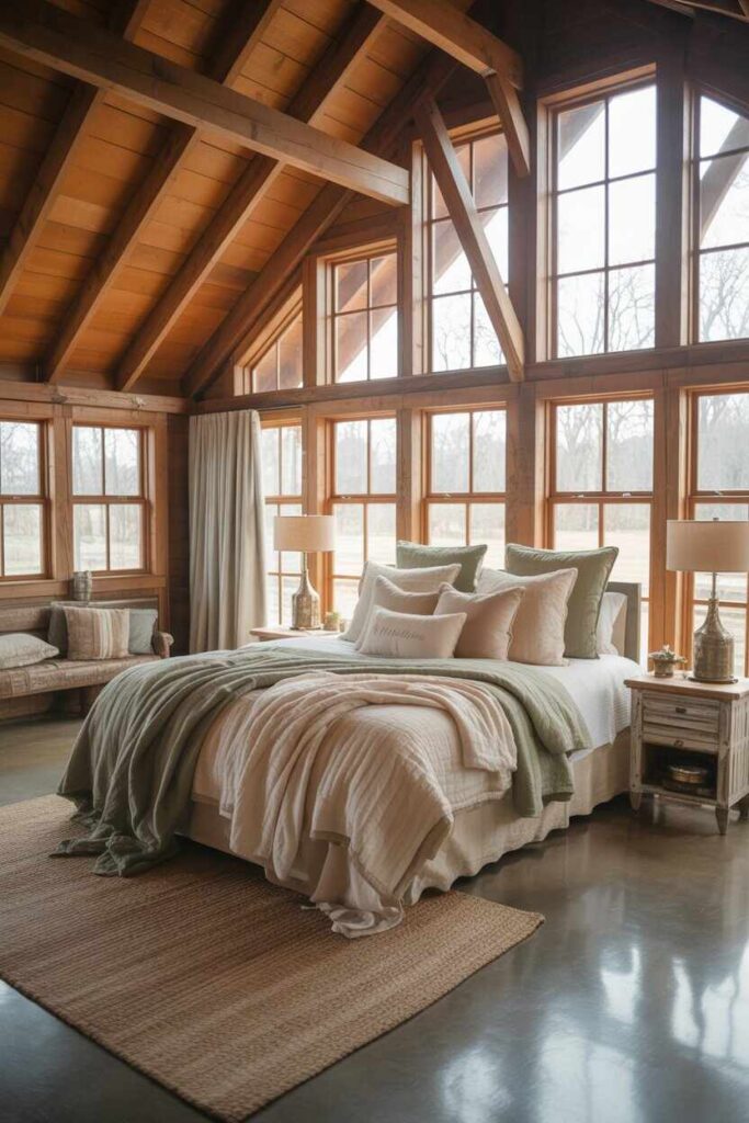 Trending Barndominium Bedroom Ideas Modern, Cozy, and Budget-Friendly Inspiration for a Dreamy Space 5 Cozy Barndominium Bedroom Ideas That Feel Warm and Relaxing
