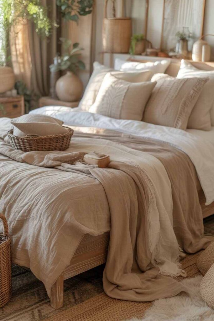 Earthy Cottage Home Decor Ideas Cozy, Budget-Friendly Inspiration with a Modern Touch 5 Cozy Bedroom Styling with Earthy Cottage Vibes