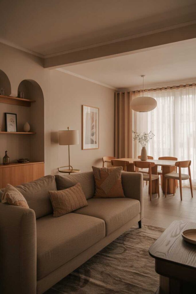 Modern NYC Apartment Aesthetic Ideas Unique, Cozy & Budget-Friendly Inspiration for Your Dream Space 9 Cozy Neutral Aesthetic for Warmth and Comfort