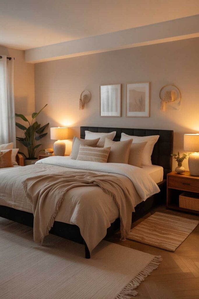 Black Bed Frame Bedroom Ideas Modern, Cozy & Budget Friendly Inspiration You’ll Love 8 Creating a Cozy Bedroom with a Black Bed Frame