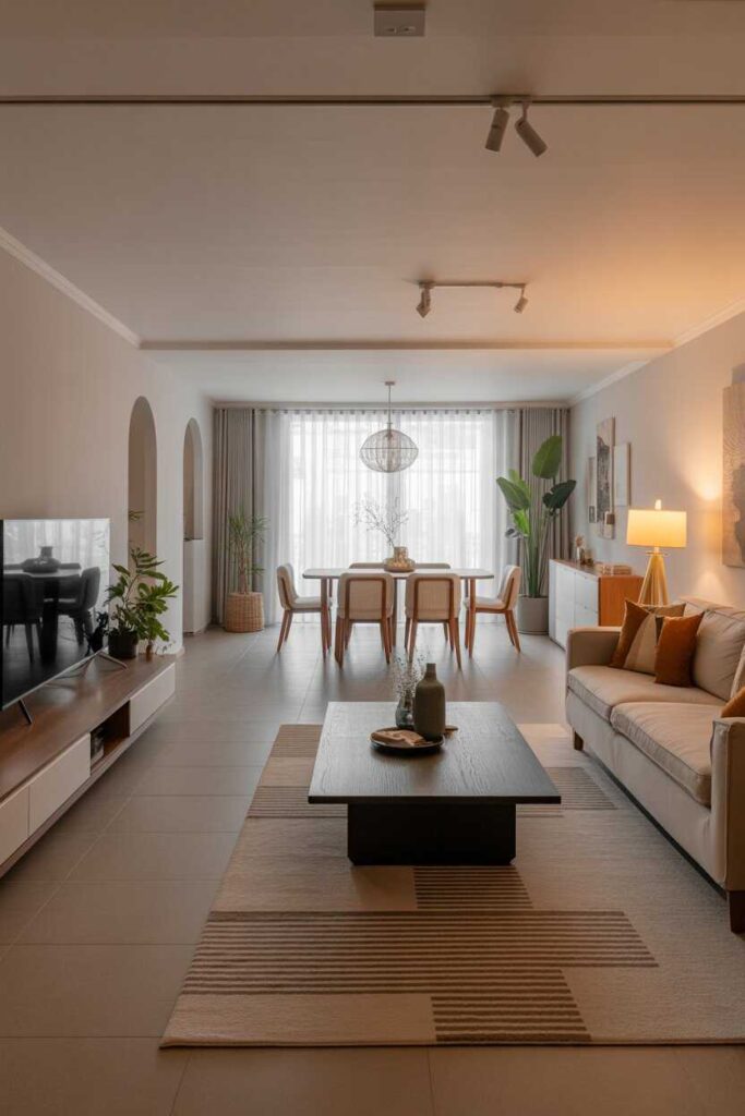 Modern & Inspiring Open Layout Living Room Dining Room Ideas That Transform Your Home 3 Creating Visual Zones Without Building Walls