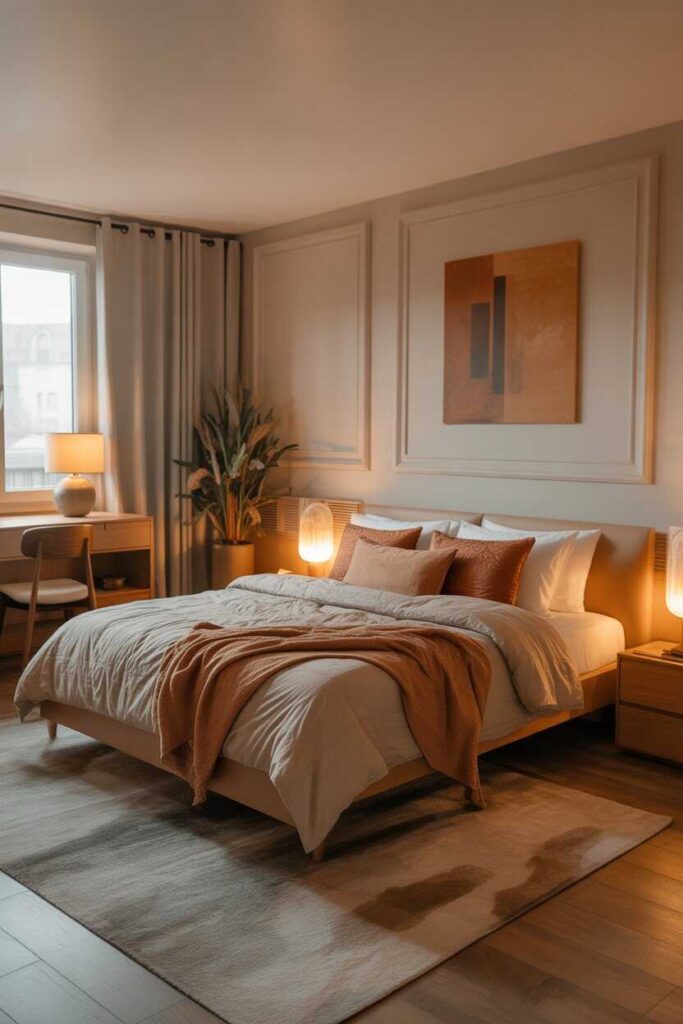 Modern NYC Apartment Aesthetic Ideas Unique, Cozy & Budget-Friendly Inspiration for Your Dream Space 4 Designing a Cozy Bedroom With Warm Textures