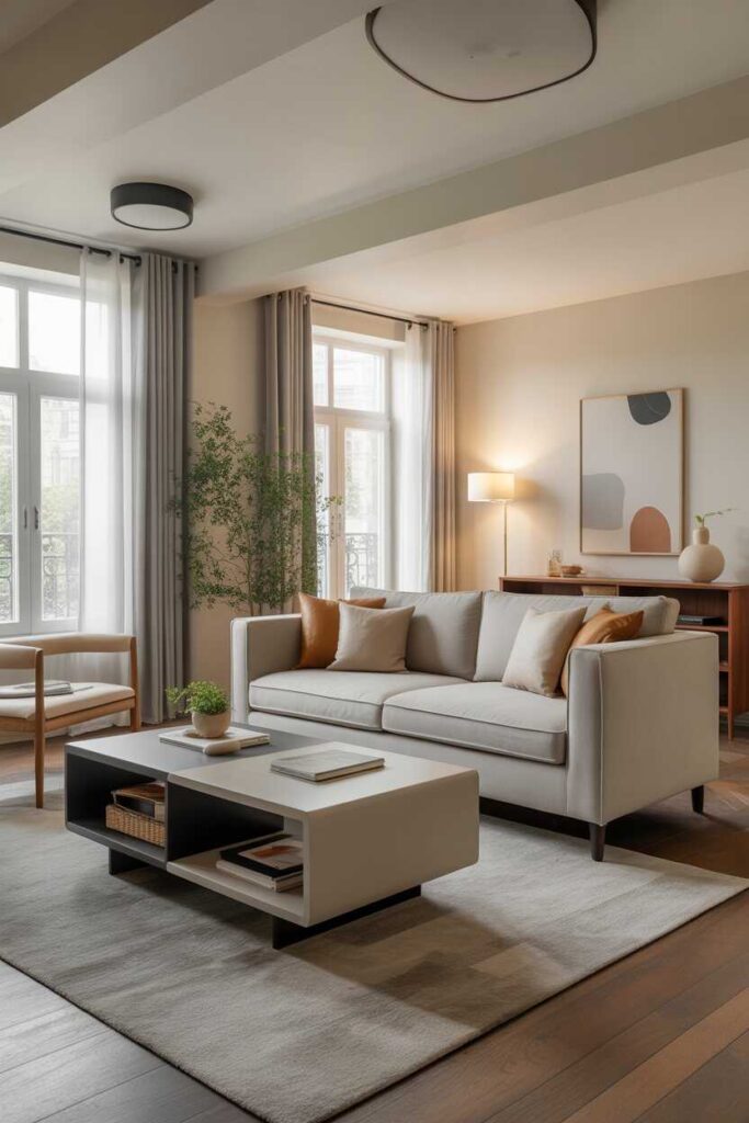 30+ Modern, Budget-Friendly Apartment Decor Inspiration Ideas to Transform Your Space 4 Designing a Living Room That Maximizes Space and Style