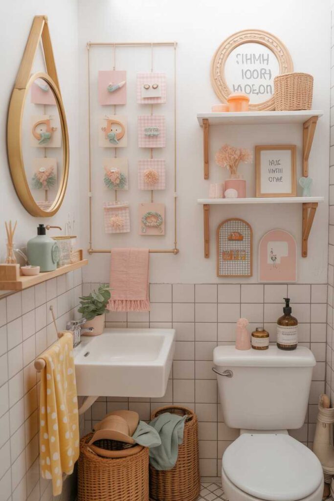 Cute Bathroom Ideas Aesthetic Budget-Friendly, Modern & Unique Inspiration for a Dreamy Space 10 DIY Home Decor Ideas for a Cute Bathroom Aesthetic