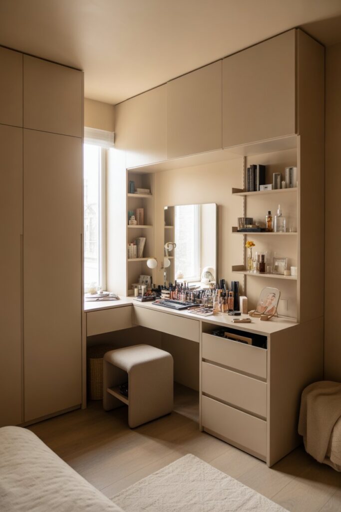 Dressing Table Ideas That Feel Stylish, Functional, and Truly Personal 7 Dressing Table Ideas for Small Bedrooms