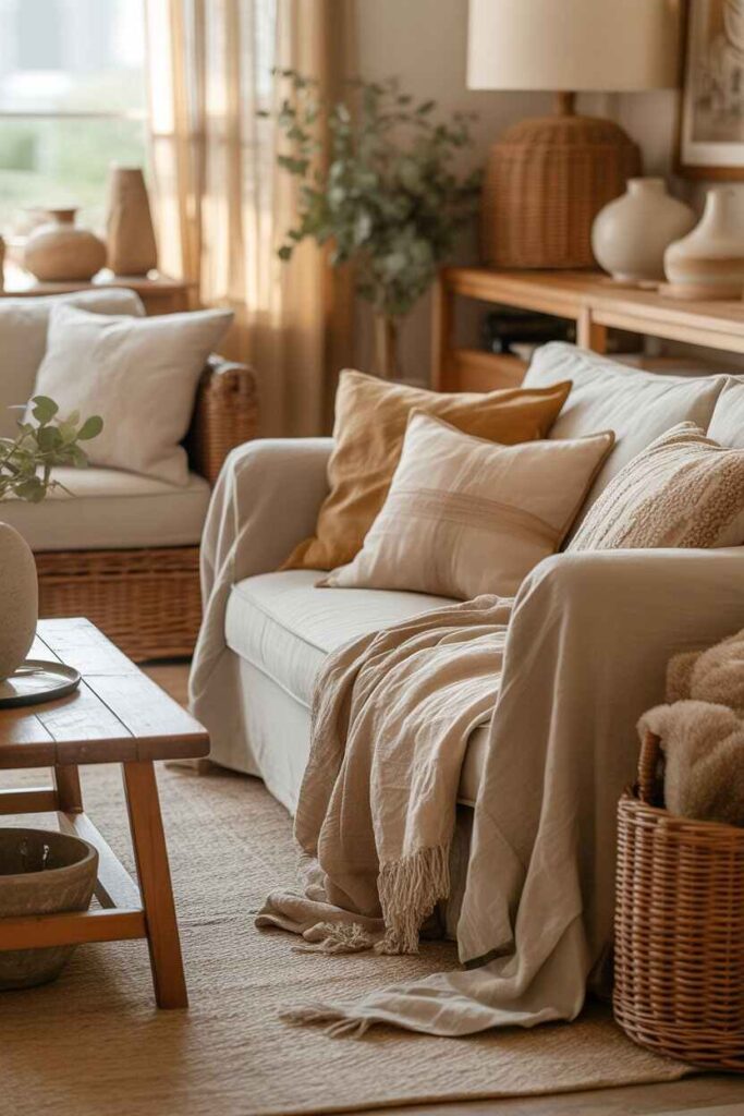 Earthy Cottage Home Decor Ideas Cozy, Budget-Friendly Inspiration with a Modern Touch 4 Earthy Cottage Living Room Decor Ideas That Invite You In
