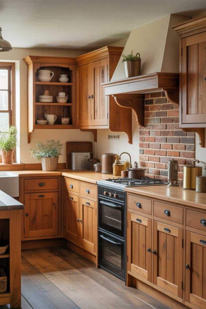 English Countryside Kitchen Ideas & Inspiration Budget-Friendly Ways to Create a Warm, Timeless Heart of the Home 4 English Countryside Kitchen Cabinets That Feel Warm and Authentic