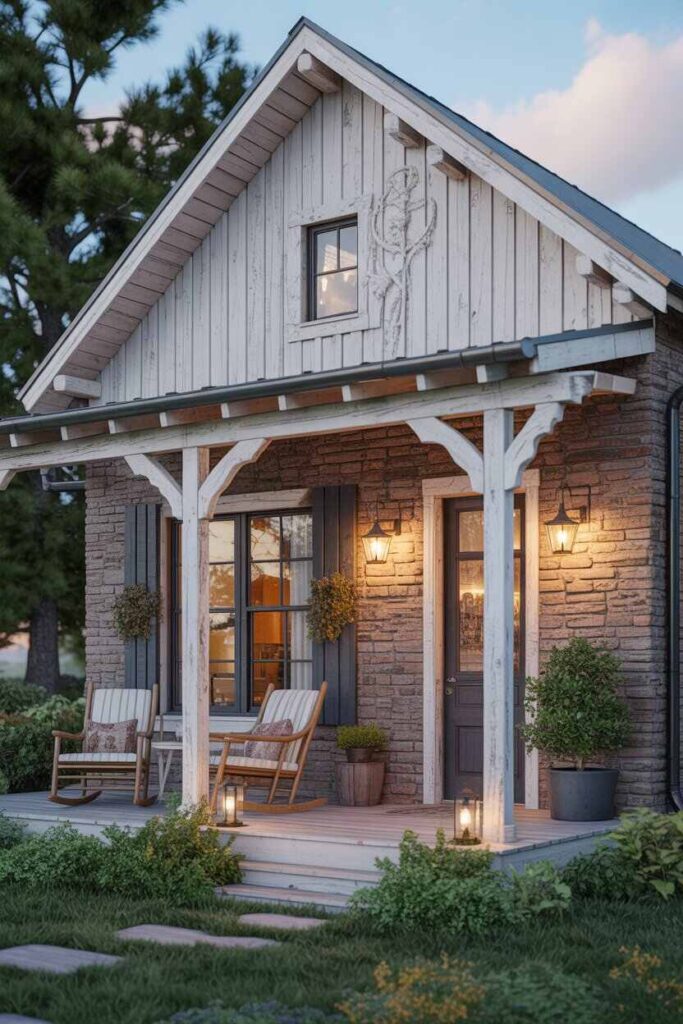 Cozy Rustic Exterior Designs Budget-Friendly Ideas & Timeless Inspiration for a Warm, Welcoming Home 6 Farmhouse-Inspired Cozy Rustic Exterior Designs