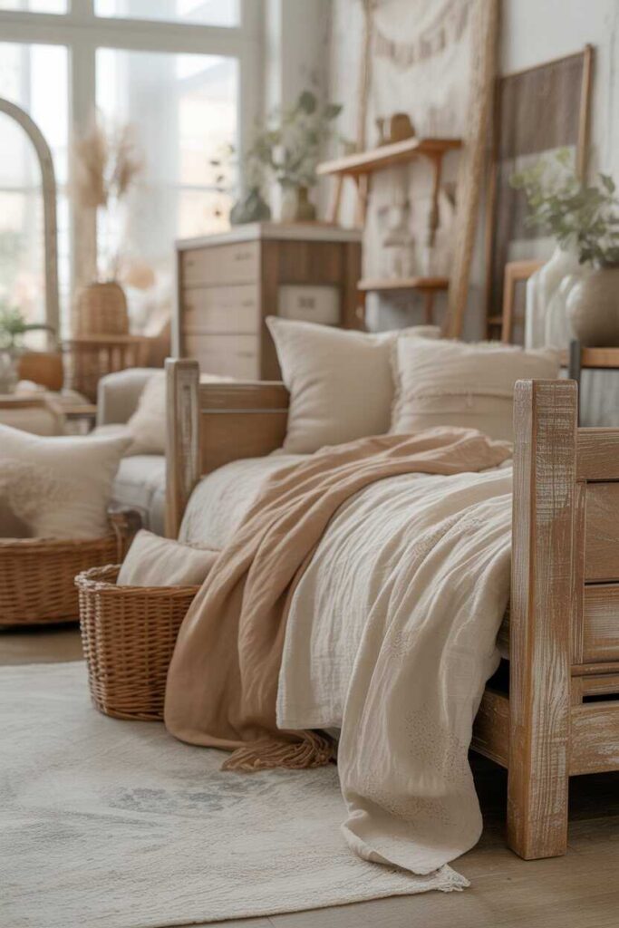 Room Ideas Aesthetic Budget-Friendly, Modern & Unique Inspiration to Create a Dreamy Space You’ll Love 8 Farmhouse Style Meets Aesthetic Room Decor