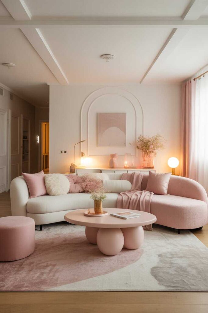 35 Modern & Budget-Friendly Ideas to Create the Ultimate Icozy Girly Apartment Aesthetic 4 Furniture That Feels Feminine, Cozy, and Modern
