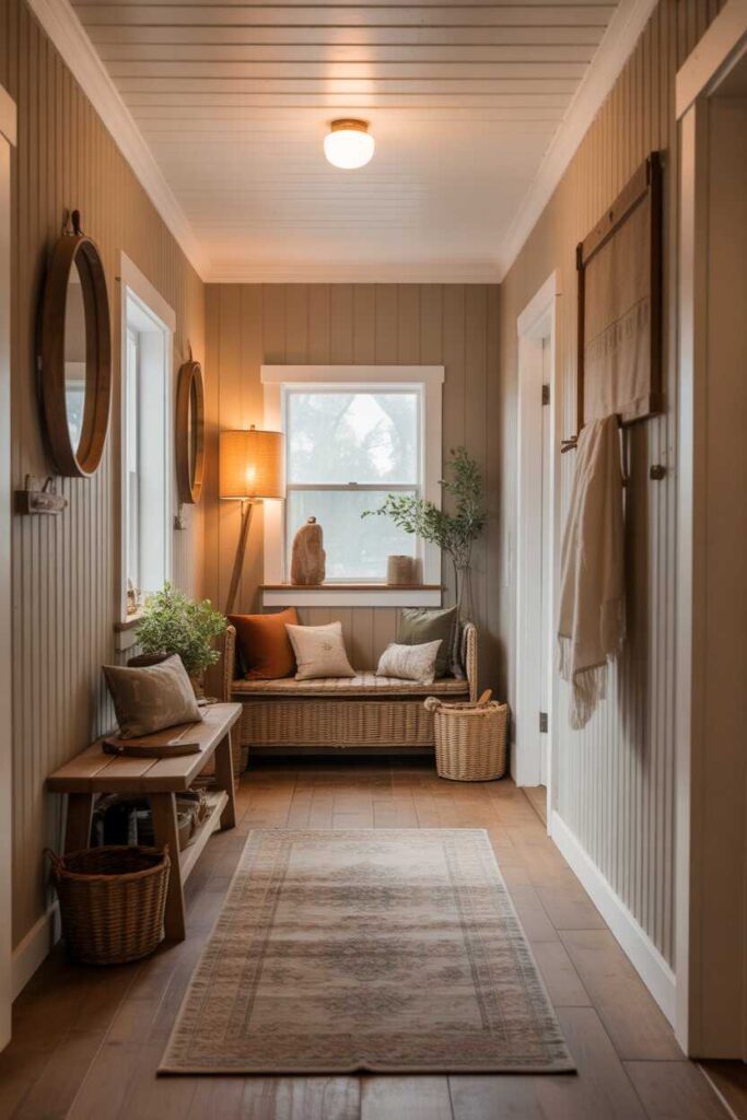 How to Create a Cozy Barndominium Hallway Warm, Budget-Friendly Ideas & Rustic-Modern Inspiration 8 How to Use Color to Create a Cozy Barndominium Hallwa