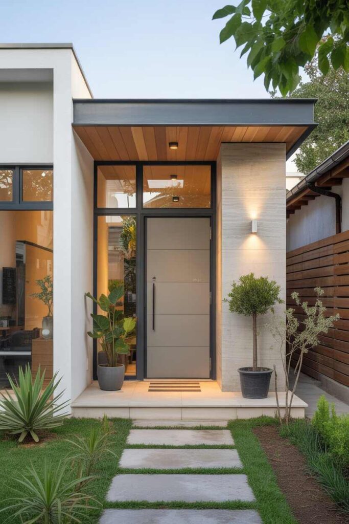 Entrada de Casas Modernas Ideas Únicas y Tendencias Inspiradoras Para Transformar la Primera Impresión de tu Hogar 3 Ideas Para Diseñar Entradas de Casas Modernas Pequeñas