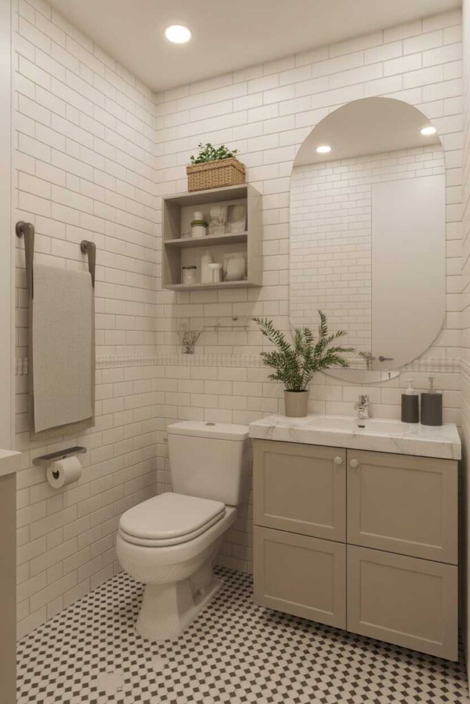 Banheiro Pequeno Ideas, Inspiration e Soluções Modernas e Budget-Friendly para Transformar Espaços Compactos 10 Ideias Budget-Friendly para Renovar um Banheiro Pequeno