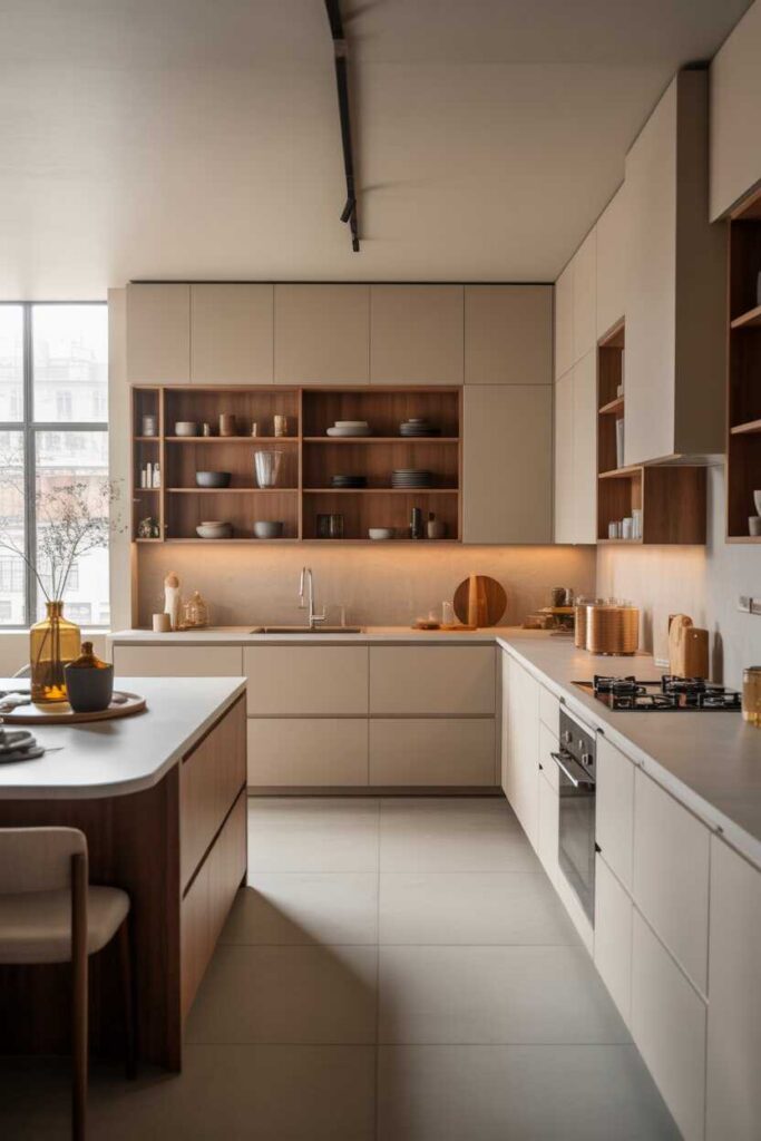 35+ Interior Design Ideas to Transform Your Home Modern, Budget-Friendly & Aesthetic Inspiration 6 Kitchen Interior Design Where Style Meets Functionality