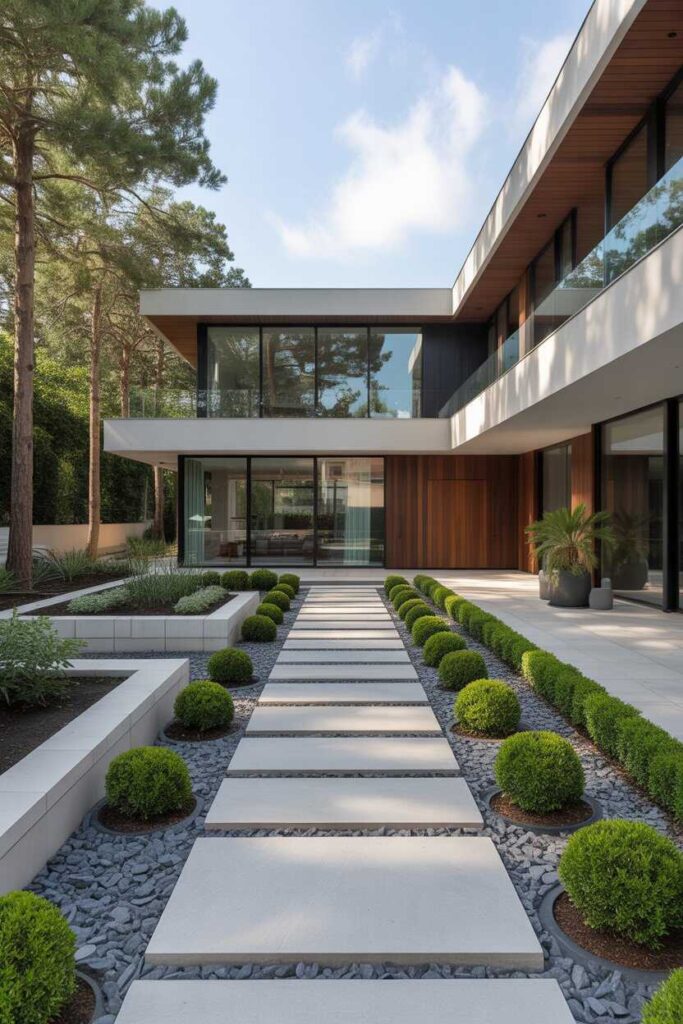 Stunning Modern Home Exterior Design Ideas That Instantly Elevate Curb Appeal (Inspiration, Style & Budget-Friendly Touches) 8 Landscaping Ideas That Complement Modern Architecture