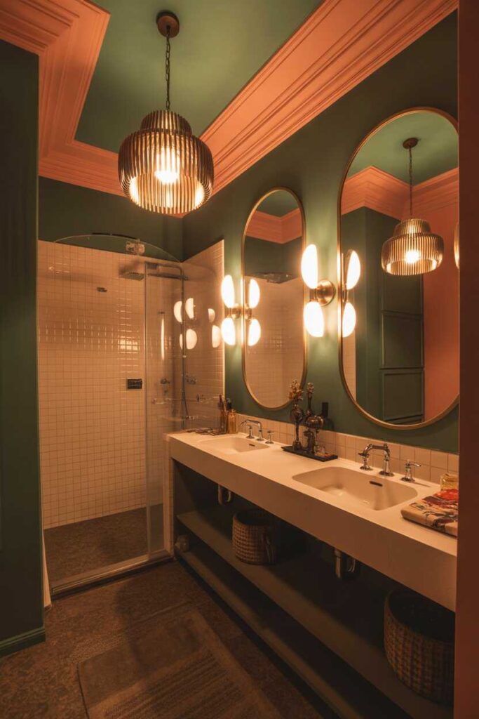 How to Create a Statement Maximalist Bathroom Bold Ideas, Unique Inspiration & Budget-Friendly Style 8 Lighting That Enhances Drama and Mood