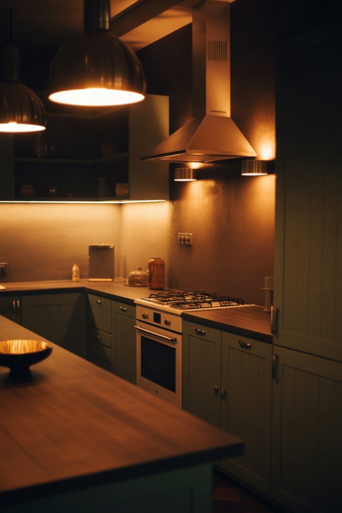 Dark Rustic Kitchen Ideas That Feel Warm and Inviting Unique, Budget-Friendly Inspiration for a Cozy Modern Home 7 Lighting That Makes Dark Kitchens Feel Inviting