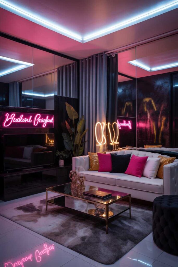 Modern Baddie Aesthetic Ideas to Transform Your Space Unique, Trendy, and Budget-Friendly Inspiration 7 Lighting The Secret to the Perfect Baddie Aesthetic