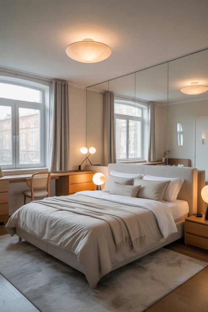 Bedroom Ideas for Small Rooms Budget Friendly Modern & Unique Inspiration to Make Any Space Feel Bigger 4 Lighting Tricks That Instantly Make a Small Bedroom Feel Bigger