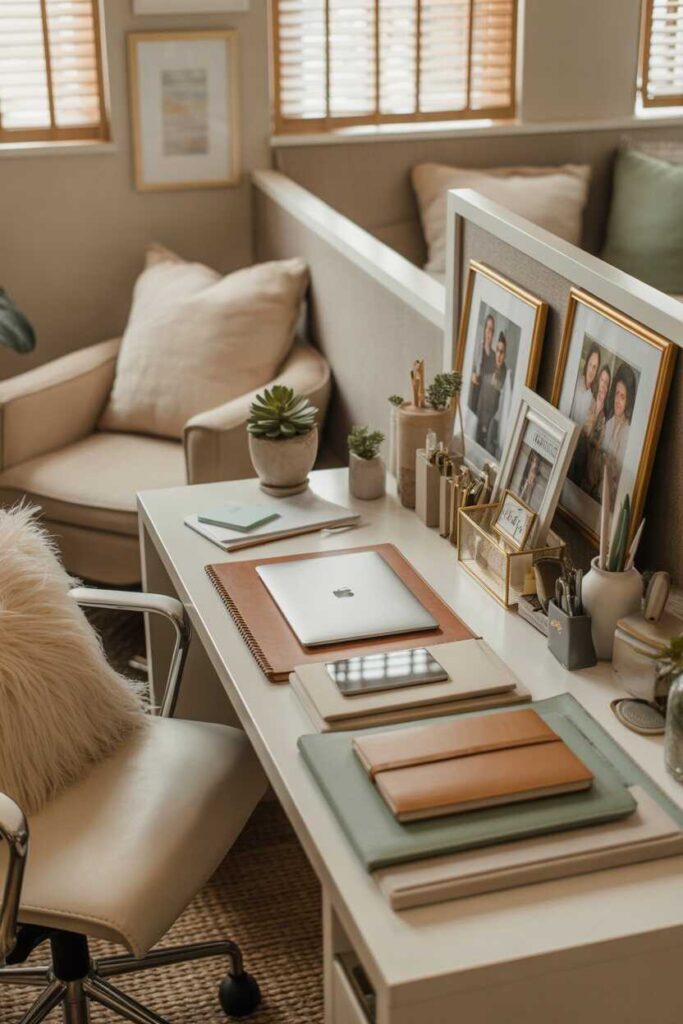 Work Desk Aesthetic Office Cubicle Ideas That Turn Everyday Workspaces Into Inspiring, Budget-Friendly Havens 11 Making Your Cubicle Pinterest-Worthy