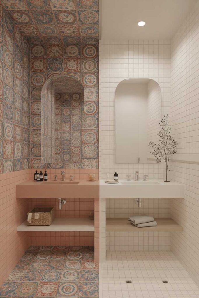 How to Create a Statement Maximalist Bathroom Bold Ideas, Unique Inspiration & Budget-Friendly Style 12 Maximalism vs Minimalist Bathroom Design