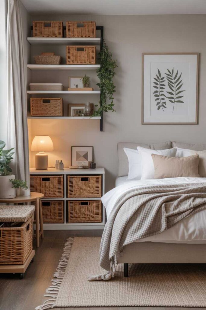 Modern & Budget-Friendly First Apartment Aesthetic Ideas to Create a Cozy, Pinterest-Worthy Space 5 Maximize Storage Without Losing Style