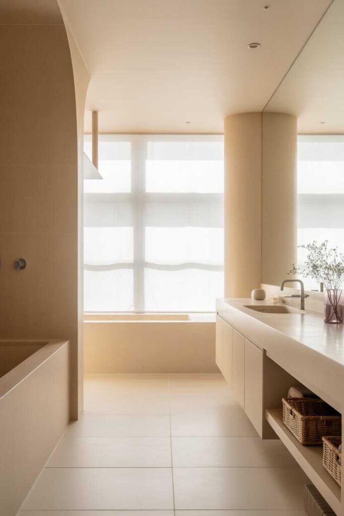 Washroom Design Ideas That Feel Luxurious, Modern, and Budget-Friendly 4 Minimalist Bathroom Design That Feels Calm and Spacious