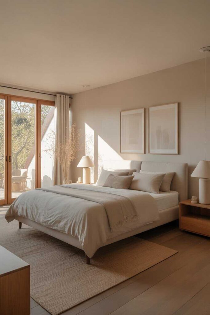 25+ Minimalist Home Decor Ideas for a Calm, Modern, and Aesthetic Home Transformation 6 Minimalist Bedroom Design Ideas for Restful Mornings and Peaceful Nights