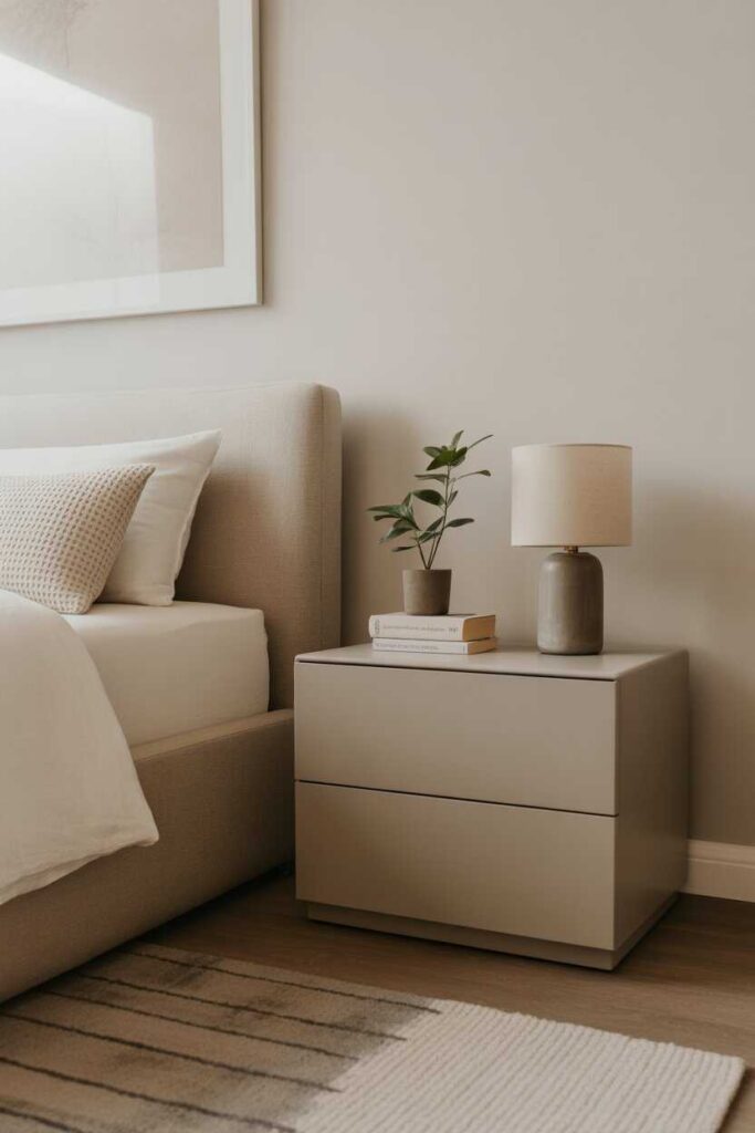 Modern Apartment Decorating Ideas Budget-Friendly Inspiration to Transform Your Small Space Into a Stylish Haven 5 Minimalist Nightstands and Practical Decor