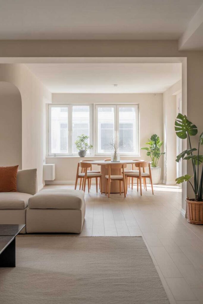 Modern & Inspiring Open Layout Living Room Dining Room Ideas That Transform Your Home 10 Minimalist Style for a Clean, Airy Look