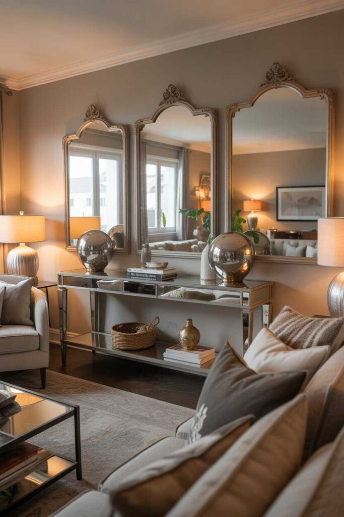 Mirror Wall Decor Living Room Ideas That Instantly Elevate Your Space 11 Mirror Wall Decor Above Sofas and Consoles