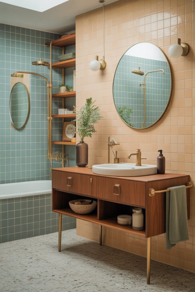 Mid Century Modern Bathroom Ideas & Inspiration Budget Friendly, Modern, and Uniquely Timeless Designs 5 Mirrors and Accessories That Complete the Look