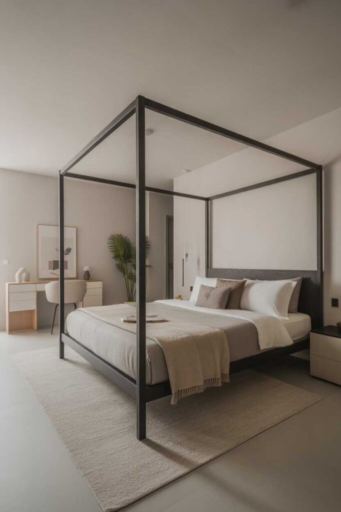 Black Bed Frame Bedroom Ideas Modern, Cozy & Budget Friendly Inspiration You’ll Love 6 Modern and Minimalist Black Bed Frame Bedroom Ideas