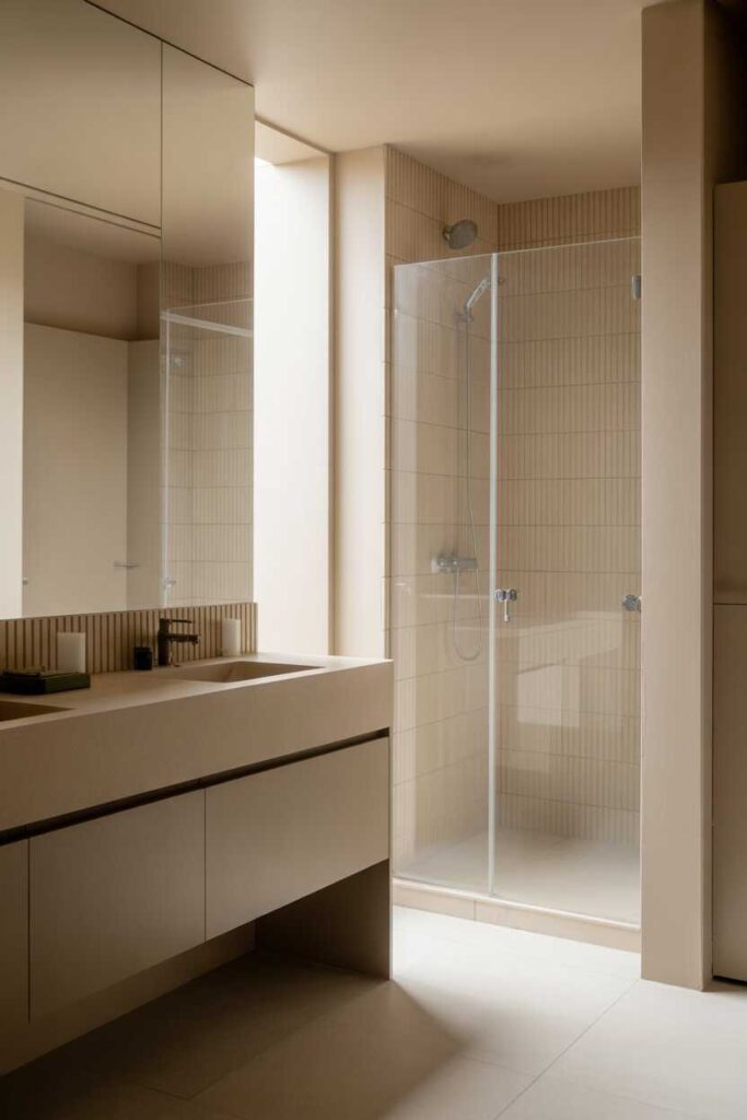 35+ Home Interior Design Ideas for a Modern, Aesthetic, and Budget-Friendly Home Transformation 5 Modern Bathroom Design That Feels Clean and Minimalist