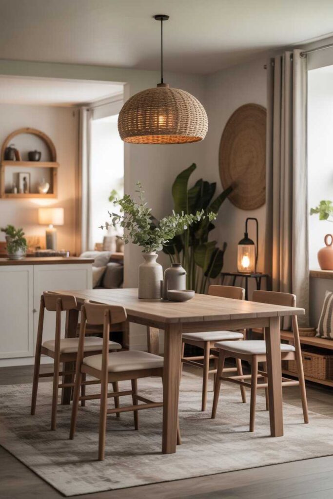 Modern Farmhouse Dining Room Ideas Budget Friendly Inspiration for a Warm Stylish and Modern Home 6 Modern Farmhouse Dining Rooms for Small Spaces