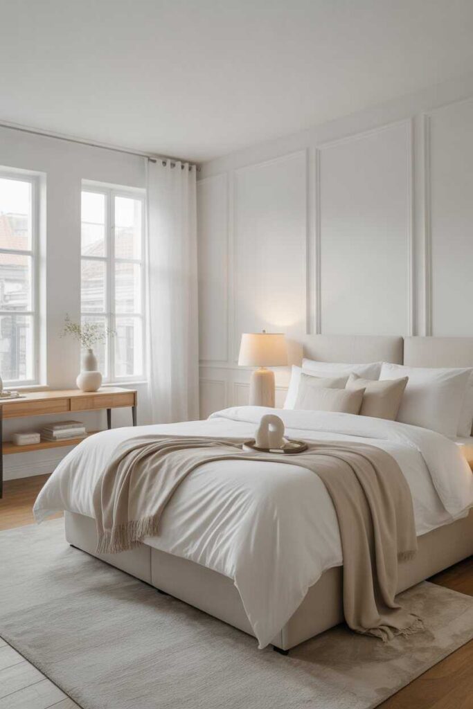 White Bedroom Ideas That Feel Modern, Cozy, and Surprisingly Budget Friendly 3 Modern White Bedroom Ideas for a Clean, Sophisticated Look