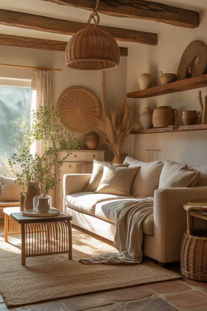 Earthy Cottage Home Decor Ideas Cozy, Budget Friendly Inspiration for a Warm & Timeless Home 3 Natural Materials That Bring the Cottage Feeling to Life