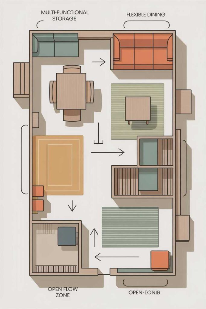 Open layout living room dining room ideas with modern, budget friendly styling tips cozy inspiration and smart design solutions for any home. 6 Open Layout Living Room Dining Room Ideas for Small Homes
