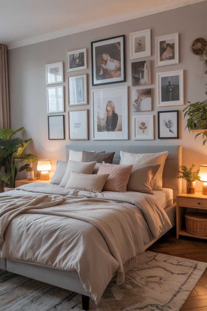 40 Unique & Modern Picture Wall Ideas to Transform Any Space Into a Cozy, Stylish Gallery 5 Picture Wall Ideas for Bedrooms