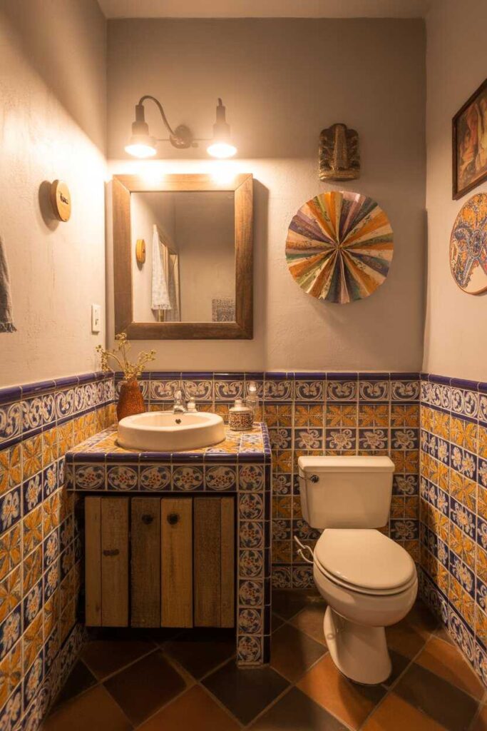 Vibrant Mexican Bathroom Ideas Bold Colors, Unique Inspiration & Budget-Friendly Style 12 Small Bathroom Tips for Mexican-Inspired Design