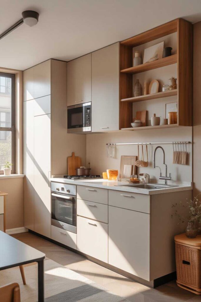 Studio Apartment Ideas Smart, Stylish, and Budget-Friendly Inspiration to Transform Small Spaces 9 Small Kitchen Studio Apartment Ideas