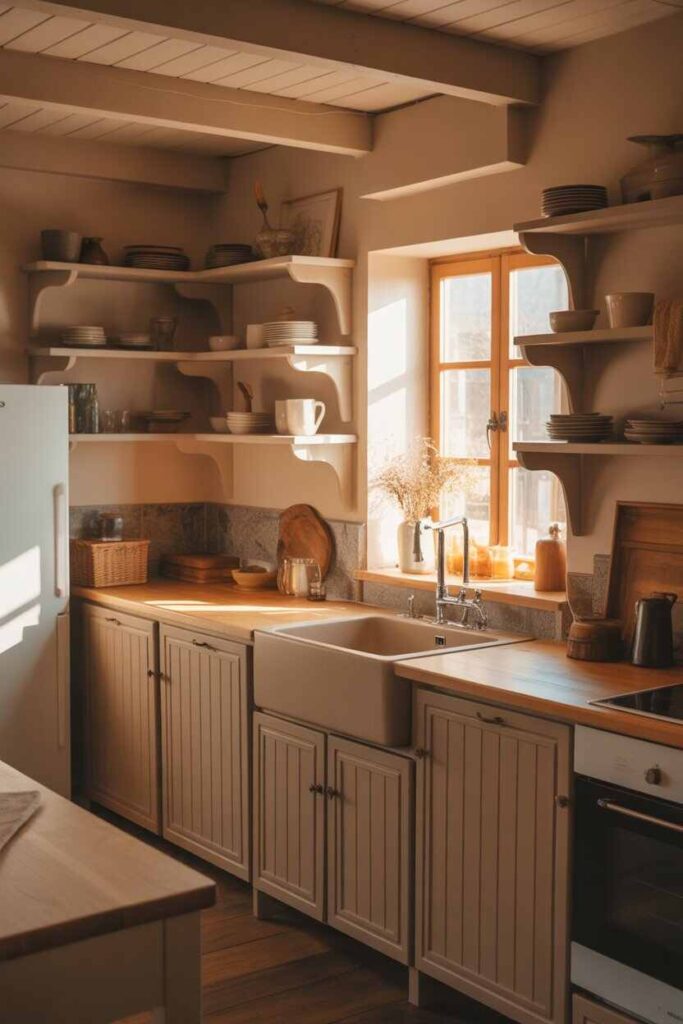 Rustic Kitchen Ideas & Inspiration Budget-Friendly, Modern Ways to Create a Warm and Timeless Space 12 Small Rustic Kitchen Ideas That Feel Spacious