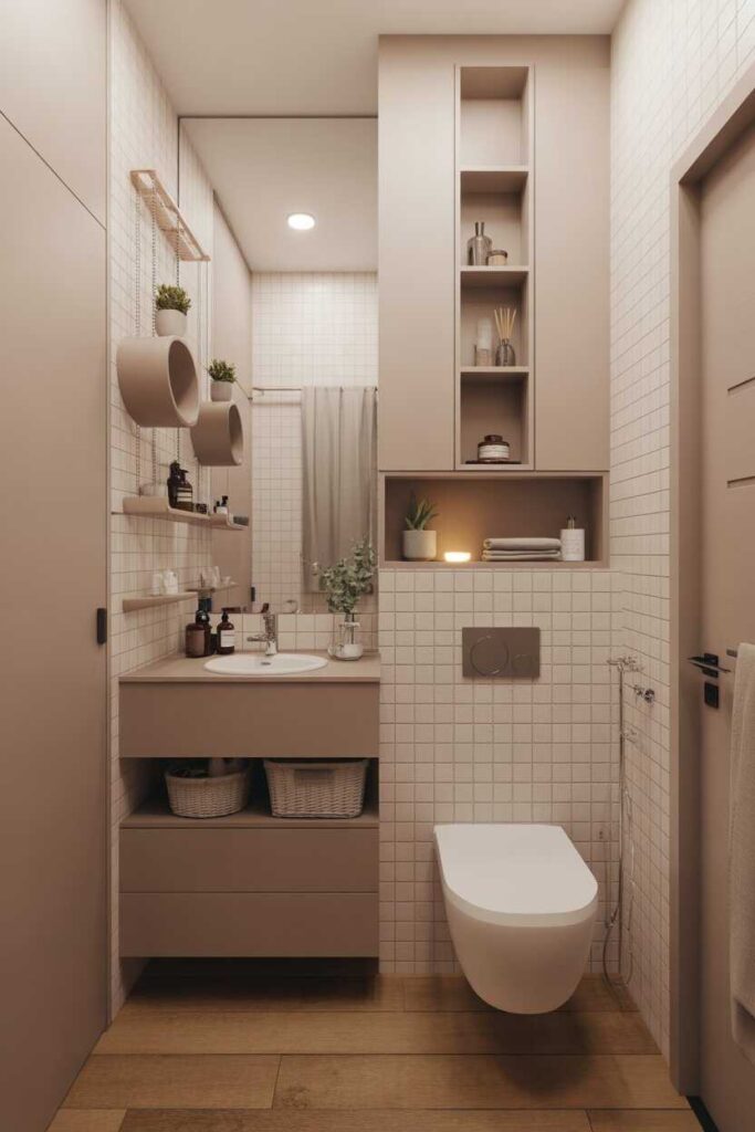 27 Tiny Bathroom Ideas for a Modern, Stylish, and Budget-Friendly Makeover 7 Smart Storage Ideas for Tiny Bathrooms