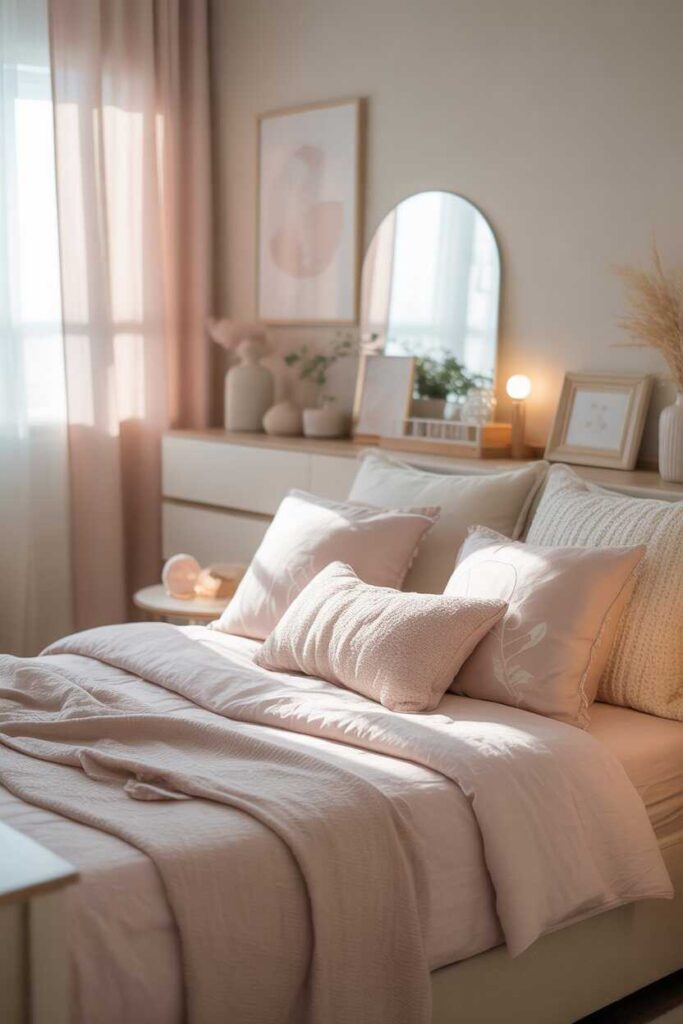 Dreamy Girl Bedroom Designs Budget-Friendly, Modern & Unique Ideas for a Space She’ll Love 8 Soft and Aesthetic Girl Bedroom Designs