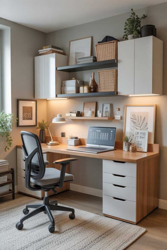 Home Office Inspiration Modern, Budget-Friendly Ideas to Create a Space You’ll Love Working In 12 Storage Solutions That Keep Your Home Office Organized