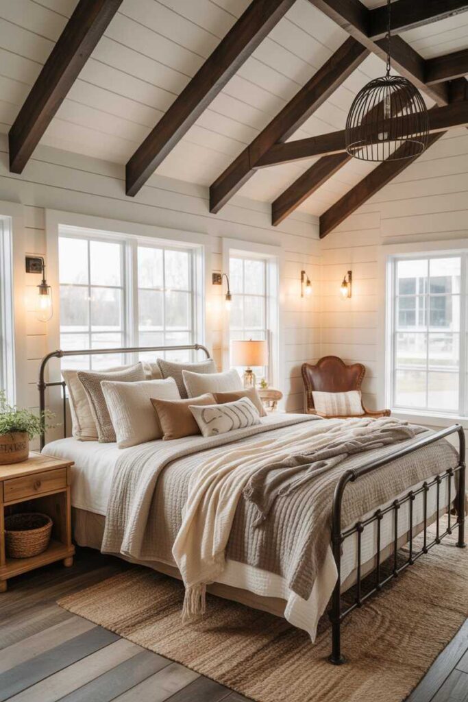 Trending Barndominium Bedroom Ideas Modern, Cozy, and Budget-Friendly Inspiration for a Dreamy Space 10 Styling Tips That Make Barndominium Bedrooms Pinterest-Worthy