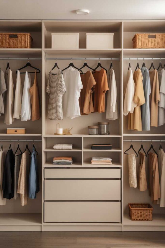 Closet Ideas & Inspiration Budget-Friendly, Modern, and Unique Ways to Transform Your Space 9 Styling Your Closet for Pinterest-Worthy Appeal
